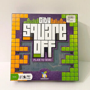 2011 City Square Off Gamewright Strategy Board Game